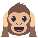 ape-covering-ears emoji